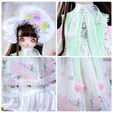 ICY Fortune Days 1/4 Scale Anime Style 16 Inch BJD Ball Jointed Doll Full Set Including Wig, 3D Eyes, Clothes, Shoes (Ivan)