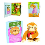 Get Well Gifts - Feel Like a Sloth? Hang in There! Get Well Soon Gift for Women, Kids, Men, Teens. Plush Sloth and Top 10 Things to Do When You Feel Like a Sloth in Gift Box. Great for After Surgery.