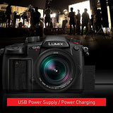 Panasonic LUMIX GH5M2, 20.3MP Mirrorless Micro Four Thirds Camera with Live Streaming, 4K 4:2:2 10-Bit Video, 5-Axis Image Stabilizer, 12-60mm F2.8-4.0 Leica Lens DC-GH5M2LK