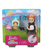 Barbie Club Chelsea Dress-Up Doll in Cat Costume with Accessories, 6-Inch, Red Hair, for 3 to 7 Year Olds