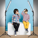 GSKAIWEN 180 LED Light Photography Studio LED Lighting Kit Adjustable Light with Light Stand Tripod Photographic Video Fill Light