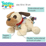 Mary Meyer Taggies Buddy Dog, Brown / Beige Soft Toy, 12"