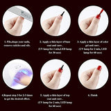 Gelongle 10 Colors Gel Polish Starter Kit 36W LED UV Nail Dryer Curing Lamp Manicure Nail Art Tools