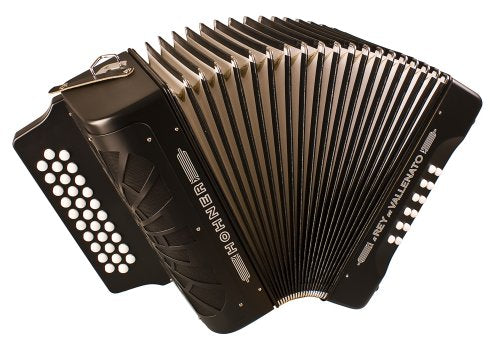 Hohner El Rey Del Vallenato GCF, Black