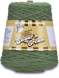 Lily Sugar N Cream Cones Yarn, 1 Pack, Sage