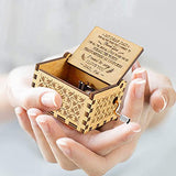 Music Box for Dad Gift to Daddy from Daughter Son Birthday Anniversary Thanksgiving Play You are My Sunshine