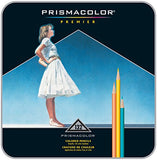 Prismacolor 4484 Premier Colored Pencils, Soft Core, 132-Count