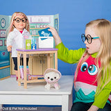 Adora Amazing World “Veterinary Clinic Wooden Play Set” – 18Piece Accessory Pretend Play Set for 18" Dolls (Amazon Exclusive)