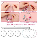 Friendship Bracelets Making Kit DIY Jewelry Arts Craft Gifts Toys for Kids Suitable for 8-12 Years Old for Girls Handmade Gifts for Christmas, Birthday Party Gifts, Rewarding, and Travel Activity