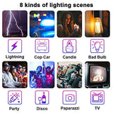 GVM RGB LED Video Light, Photography Lighting with APP Control, 800D Video Lighting Kit for YouTube Studio, 2 Packs Led Panel Light for Gaming, Streaming, Conference, 8 Kinds of Scene Lights, CRI 97