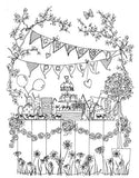 Creative Haven Whimsical Gardens Coloring Book (Creative Haven Coloring Books)