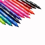Tombow 61500 Twintone Marker Set, Bright, 12-Pack. Double-Sided Markers for Bold and Precise