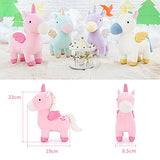 Me Too - Plush Unicorn - Stuffed Animal Toys - Soft Kids Gift 7"（Pink）