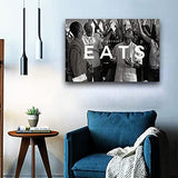 Everybody Eats Classic Movie Canvas Art Poster Picture and Print Modern Family Boy Bedroom Decor 24"×36"（60*90cm）