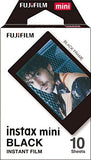 Fujifilm Instax Mini Instant Film BLACK FRAME 3-PACK BUNDLE SET , Film Black Frame ( 10 x 3 ) for