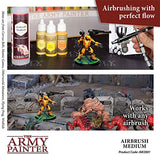 The Army Painter - Warpaints Airbrush Complete Paint Set & Airbrush Paint Thinner Bundle - 126 Non-Toxic Water Based Acrylic Airbrush Paints, Flow Improver and Airbrush Medium for Miniature Wargaming