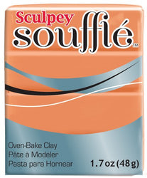 Polyform SU6-6033 Sculpey Souffle Clay, 2-Ounce, Pumpkin