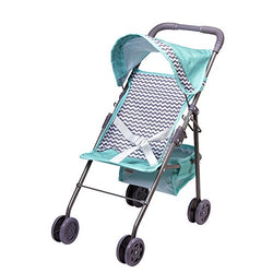 Adora Zig Zag Stroller in Teal Pattern with Medium Shade Umbrella, Model:217605