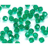 Bulk Buy: Darice DIY Crafts Faceted Acrylic Beads Christmas Green 10mm (140-Pack) 06118-11-T12