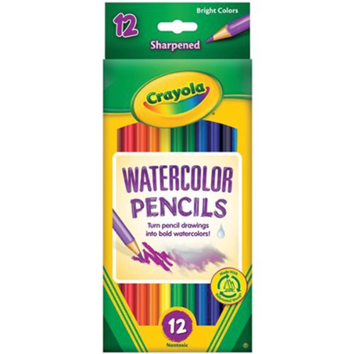 Crayola 12ct Watercolor Colored Pencils