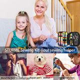 STURME Sewing KIT,Mini Sewing Kit for Beginner Traveler Adults and Emergency Clothing Fixes,DIY