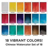 Marie's Water Soluble Oil Colors Paint 18 Set 12ml Tubes, Assorted Colors