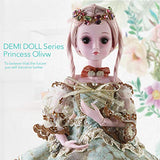 CMrtew Kids Girls BJD Doll SD Doll 60cm/24inch Princess Bride for Girl Gift and Dolls Collection 5PCS Dolls (As Shown, 60cm)