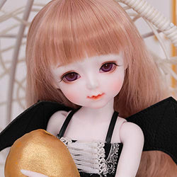 HGFDSA BJD Doll 1/6 DIY Toys Ball Jointed SD Dolls with Clothes Shoes Suit Wig Makeup for Birthday Best Gift 29Cm/11.4Inch