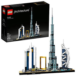 LEGO Architecture Skylines: Dubai 21052 Building Kit, Collectible Architecture Building Set for Adults (740 Pieces)