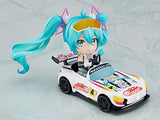 Good Smile Racing Hatsune Miku GT Project: Racing Miku (2021 Version) Nendoroid Action Figure, Multicolor