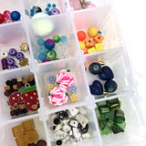 Make Your Own Pierced Earrings Jewelry Kids Kit-Supplies, Findings-Create Earrings: Beads, Hooks,