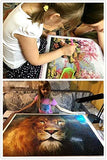 DIY 5D Diamond Painting Kits for Adults Full Drill Diamond Painting Color Alpaca Warm Fashion Impressionism&Post-Impressionism Sexy hot for Home Wall Decor 35x35cm