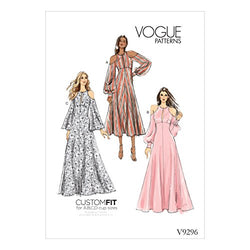 Vogue V9296 Women's Special Occasion Dress Sewing Pattern, Sizes 6-14