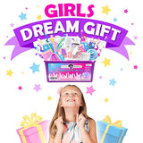 Original Stationery Unicorn Slime Kit Supplies Stuff for Girls Making Slime [Everything in One Box] Kids Can Make Unicorn, Glitter, Fluffy Cloud, Floam Putty, Pink