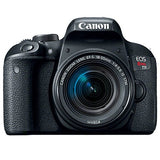 Canon EOS Rebel T7i 24.2MP Digital SLR Camera + EF-S 18-55mm f/4-5.6 IS STM Lens + 64GB Memory Card