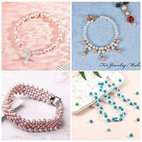 DIY Bead Kits Bracelet Making Kits for Girls Glass Bead Kits Pearl Kits Seed Bead Kits Bead Kits for Kids and Adults for Jewelry Making