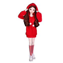 BJD Doll Toy Set 1/3 60 cm Lifelike Dolls for Dress Up by Yourself Change Birthday, 3