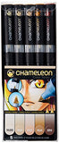 Chameleon Art Products Skin Tones, 5-Pen Set