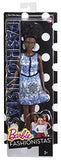 Barbie Fashionistas Doll 25 Blue Brocade - Petite