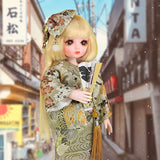 OIIAJEFSR Customized 1/6 Bjd Doll Ball Jointed Sd Dolls Joints Move DIY Doll + Makeup + Wig Best Gift for Girls