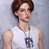 HGCY 1/3 BJD Doll is Similar to Anime Boy, Ball Jointed Body Dolls, 27.6 Inch Customized Dolls Can Changed Makeup and Dress DIY, Can Be Used for Collections, Gifts for Girls