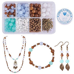 SUNNYCLUE 1 Set 400+ pcs Jewelry Making Kit - Jewelry Making Supplies for Adults, Girls, Teens