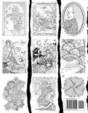 (Ink) Multiverse: an activities and coloring collection of 30 prints for singular adults