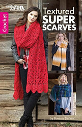 Textured Super Scarves | Crochet | Leisure Arts (75619)