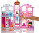 Barbie 3-Story House with Pop-Up Umbrella