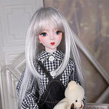 1/3 BJD Doll - SD Dolls 15 Ball Jointed Doll DIY Toys with Full Set Clothes Shoes Wig Makeup Best Gift for Christmas
