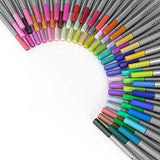 Arteza Fineliners Fine Point Pens, Set of 72 Fine Tip Markers with 0.4mm Tips & Sure Grip Ergonomic