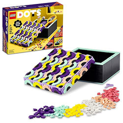 LEGO DOTS Big Box 41960 DIY Craft Decoration Building Toy Set for Girls, Boys, and Kids Ages 7+; A Creative Activity and Unique Storage Kit (479 Pieces)
