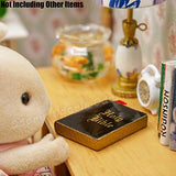 Odoria 1:12 Miniature Holy Bible Book Dollhouse Decoration Accessories