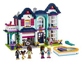 LEGO Friends Andrea's Family House 41449 Building Kit; Mini-Doll Playset is Great Gift for Creative 6-Year-Old Kids, New 2021 (802 Pieces)